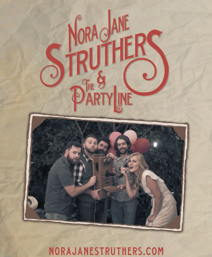 Nora Jane Struthers & The Party Line Poster